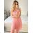 Women's strapless lace party dress (S/M ONE SIZE) ITALIAN FASHION IMC23349/DR