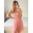 Women's strapless lace party dress (S/M ONE SIZE) ITALIAN FASHION IMC23349/DR