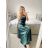 Šaty dlhé elegantné na ramienka dámske (S/M ONE SIZE) TALIANSKA MODA IM323013/DU S/M biela