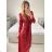 Women's Long Long Sleeve Party Dress (S/M ONE SIZE) ITALIAN FASHION IMM23056