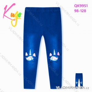 Jeans Leggings Denim warm Kinder Mädchen (98-128) KUGO KK9945