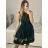 Šaty elegantní letní bez rukávu dámské (S/M/L ONE SIZE) ITALSKÁ MÓDA IMHMS23NELA/DU - Barva   oranžová - Velikost   M/L