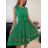 Šaty elegantní letní bez rukávu dámské (S/M/L ONE SIZE) ITALSKÁ MÓDA IMHMS23NELA/DU - Barva   oranžová - Velikost   M/L