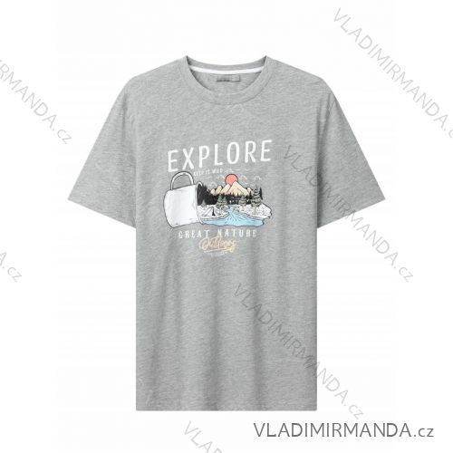 Tričko krátky rukáv pánske (M-2XL) GLO-STORY GLO24MPO-3485
