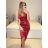 Šaty dlouhé společenské na ramínka dámské (S/M ONE SIZE) ITALSKá MODA IM3236537