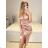 Šaty dlouhé společenské na ramínka dámské (S/M ONE SIZE) ITALSKá MODA IM3236537/DU S/M Černá