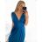Women's Sleeveless Long Party Dress (S/M ONE SIZE) ITALIAN FASHION IM9235192 - Colour   black - Size   S/M