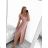 Women's Sleeveless Long Party Dress (S/M ONE SIZE) ITALIAN FASHION IM9235192 - Colour   black - Size   S/M
