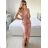 Šaty společenské carmen elegantní dámské (S/M ONE SIZE) ITALSKá MODA IMS235378/DU S/M Černá