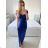 Šaty společenské carmen elegantní dámské (S/M ONE SIZE) ITALSKá MODA IMS235378/DU S/M Černá