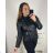 Zip Hooded Jacket Long Sleeve Women's Plus Size (3XL-8XL) POLISH FASHION PMWT21T21-69