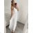 Women's long strapless tulle party dress (S/M ONE SIZE) ITALIAN FASHION IMHMS24ELENA