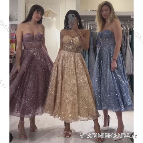 Women's Sleeveless Long Party Dress (SL) ITALIAN FASHION IMPBB22 IMHMS24173