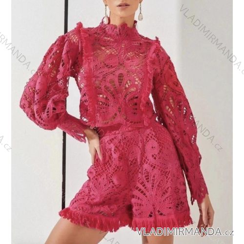 Women's Elegant Long Sleeve Dress (S/M ONE SIZE) ITALIAN FASHION IMM23M56723