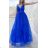 Women's Long Strapless Sequin Party Dress (S/M ONE SIZE) ITALIAN FASHION IMPSH233348