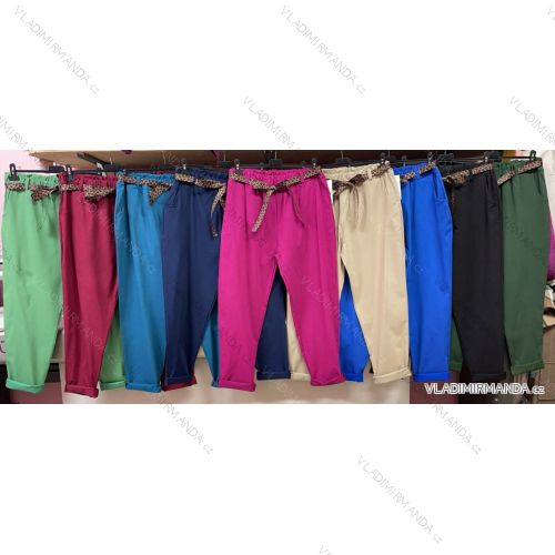 Long Sleeve Dress with Pendant Women's Oversized (3XL / 4XL ONE SIZE) ITALIAN FASHION IMWQ2115022