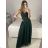Dress classic short sleeve women (uni S / M) ITALIAN FASHION IMC20203 black M / L