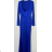 Šaty elegantný dlhý rukáv dlhé dámske (S/M ONE SIZE) TALIANSKA MÓDA IMPBB24B24645