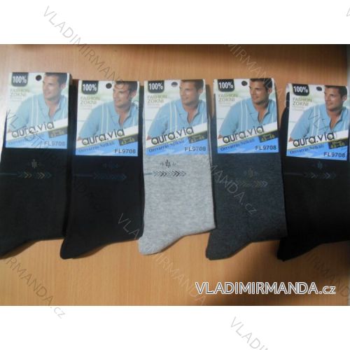 Ponožky slabé pánské (39-46) AURA.VIA FL9708