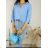 Elegant 3/4 sleeve dress for women (36-44) POLISH FASHION PMWH221571