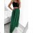 Sukně maxi dlouhá v pase na žabičkování dámská (S/M/L ONE SIZE) ITALSKÁ MÓDA IMHMS23088/DUR -   červená -   M/L