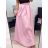 Sukně maxi dlouhá v pase na žabičkování dámská (S/M/L ONE SIZE) ITALSKÁ MÓDA IMHMS23088/DUR -   červená -   M/L