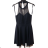 Elegant formal dress with straps for women (S / M ONE SIZE) ITALIAN FASHION IMHMS23139/DU