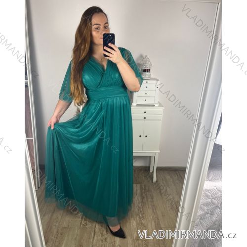Šaty společenské elegantní dámské (L/XL ONE SIZE) ITALSKá MODA IMS23DIANA