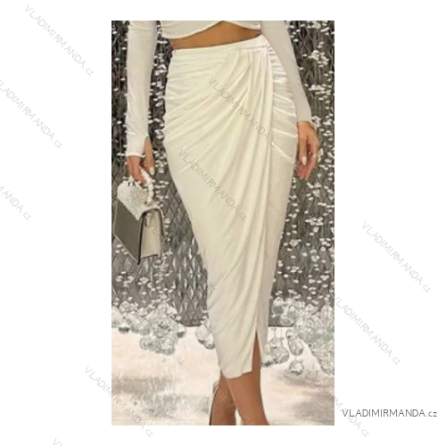 Sukně dlouhá dámská (S/M ONE SIZE) ITALSKÁ MÓDA IMPBB24C26942