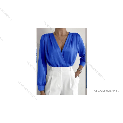 Langes Chiffon-Kurzarmkleid für Damen (S/M ONE SIZE) ITALIAN FASHION IMWGS231048