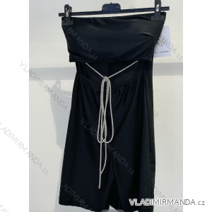 Šaty elegantní carmen dámské (S/M ONE SIZE) ITALSKÁ MÓDA IMPMD243201A