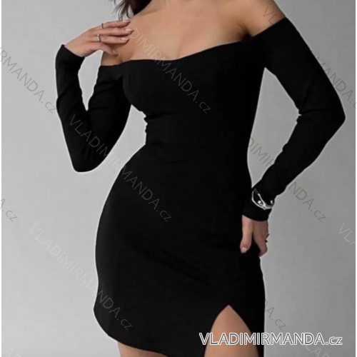 Šaty elegantný carmen  dámske (S/M ONE SIZE) TALIANSKA MÓDA IMPMD2432119