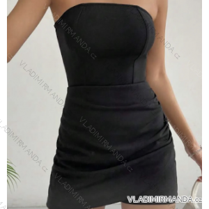 Šaty elegantní carmen dámské (S/M ONE SIZE) ITALSKÁ MÓDA IMPMD2432141