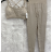 Souprava legíny dlouhé a croptop dámská (S/M ONE SIZE) ITALSKÁ MÓDA IMPMD2482324