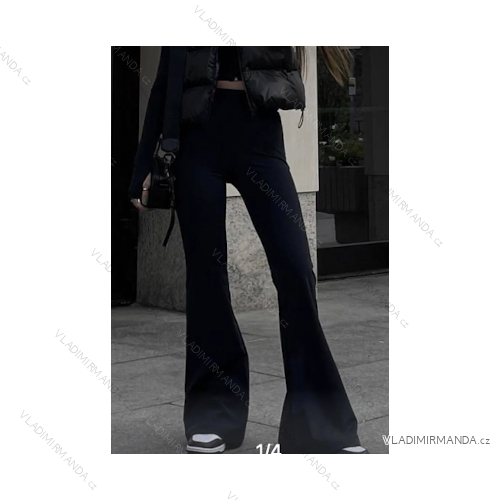 Kalhoty dlouhé dámské (S/M ONE SIZE) ITALSKÁ MÓDA IMPMD2426150L