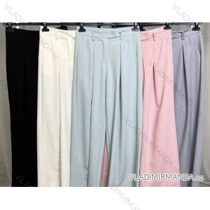 Kalhoty dlouhé dámské (S/M ONE SIZE) ITALSKÁ MÓDA IMPLP2437640125