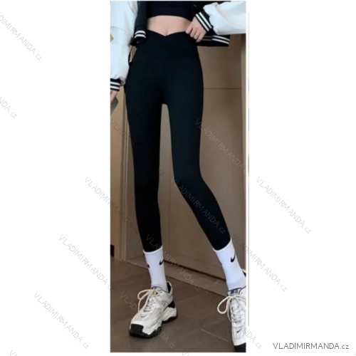 Legíny dlouhé dámské (S/M-M/L) FRANCOUZSKÁ MÓDA FMTI24P1560