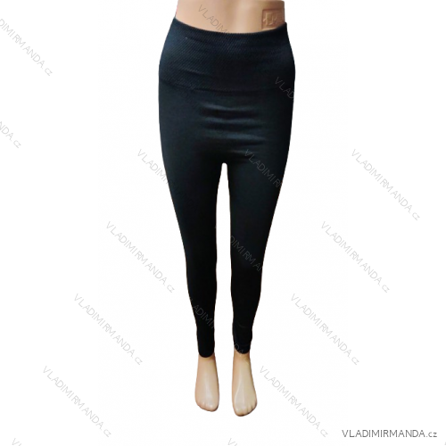 Legíny bezšvové teplé thermo vysoký pás dámske (L/XL,XL/2XL) GREENICE GRE22JMK003B/DUR -   čierna
 -   2LX/3XL