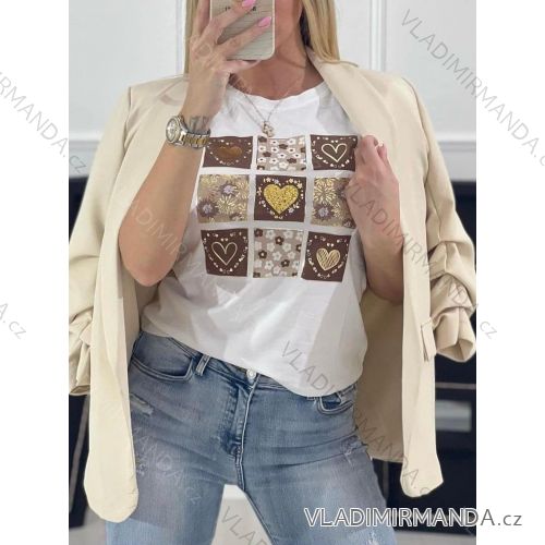 T-shirt short sleeve women (UNI S-M) ITALIAN FASHION IMM20330