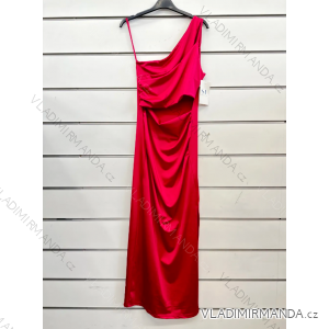 Trägerloses langes Partykleid für Damen (Einheitsgröße S/M) ITALIAN FASHION IMPSH2360055