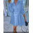 Women's Long Chiffon Short Sleeve Dress (S/M ONE SIZE) ITALIAN FASHION IMWGS231048