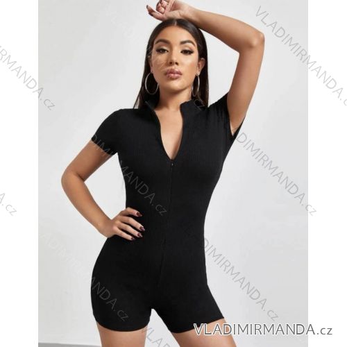 Overal krátký krátký rukáv dámský (S/M ONE SIZE) ITALSKÁ MÓDA IMM24M82347