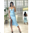 Women's Strapless Long Party Dress (S/M ONE SIZE) ITALIAN FASHION IMPBB23B22631