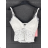 Croptop krajkový na ramínka dámský (S/M ONE SIZE) ITALSKÁ MÓDA IMPBB24O8335