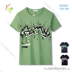 T-Shirt Kurzarm Kinder Mädchen (116-146) KUGO B2855