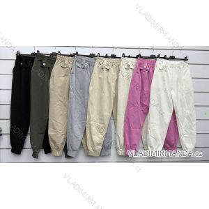 Kalhoty dlouhé dámské (S/M ONE SIZE) ITALSKÁ MÓDA IMWKK24043