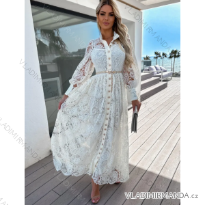 Women's long party long sleeve dress (S/M ONE SIZE) ITALIAN FASHION IMPLS231010