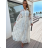 Women's long party long sleeve dress (S/M ONE SIZE) ITALIAN FASHION IMPLS231010