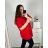 Tunika mit Anhänger Kurzarm Damen Übergröße (3XL/4XL ONE SIZE) ITALIAN FASHION IMC23020
