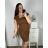 Dress short for women's hangers (uni s / m) ITALIAN MODE IM919698 -   light brown
 -   2XL